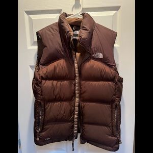 The north face womens vest - good condition